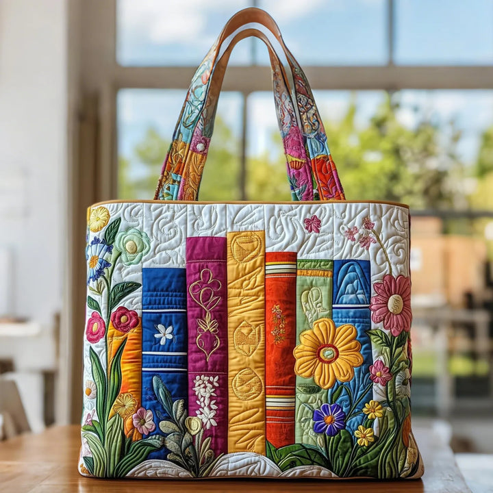Artisanal Flower Library Tote