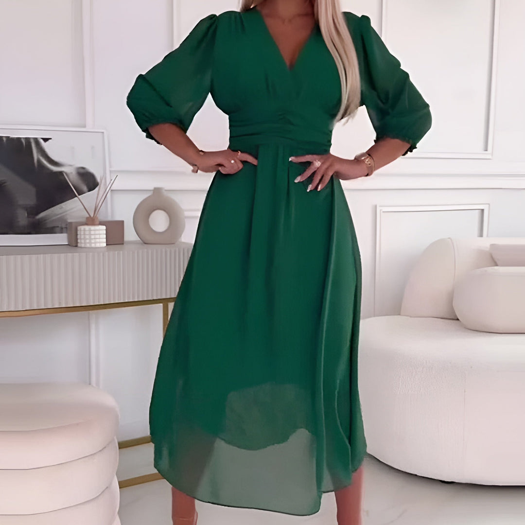 Aurora™ | Elegant Wrap Dress